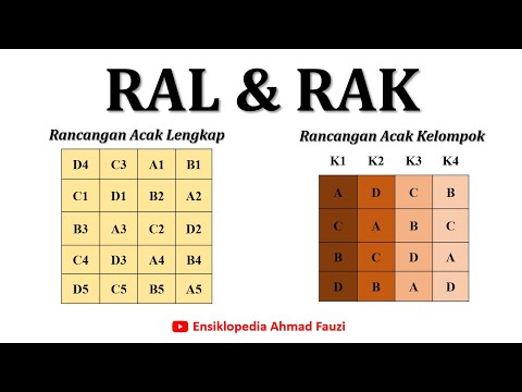 Perbedaan RAL dan RAK (Rancangan Acak Lengkap dan Rancangan Acak Kelompok)