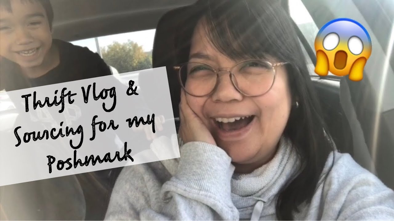 THRIFTING VLOG & SOURCING FOR MY POSHMARK