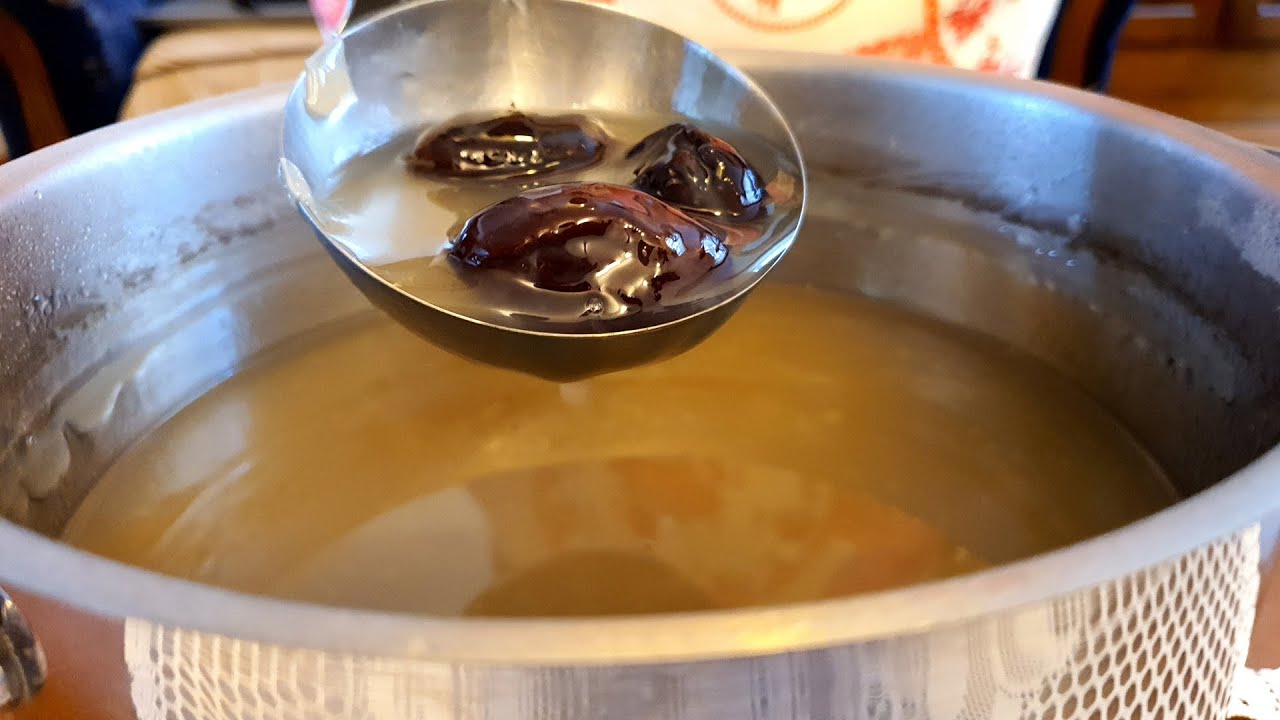 Recept KOMPOT od suvih šljiva - domaći način pripreme