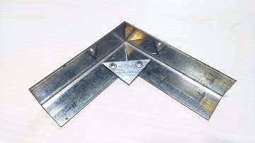 Cách tạo góc vuông bằng thanh sắt V4 ,How to create the best square base on the iron bar V4