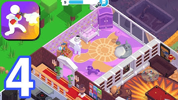 Staff! - Job Game | Real Life Simulator Max Level Upgrade Gameplay Walkthrough part 4 (Android&IOS)