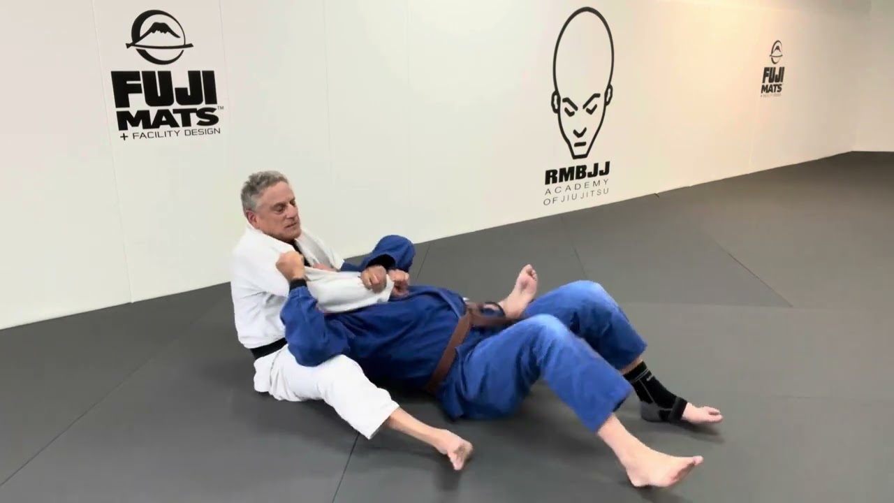 BJJ Back Escape Tricep Pull Butt Scoot