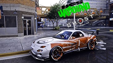 NEED FOR SPEED UNBOUND I GHOST OF TSUSHIMA MAZDA RX-7 CUSTOMIZATION.