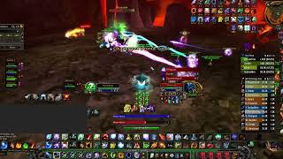 Shazzrah WoW classic SoD Ele Shaman Molten Core boss fight - Gameplay – 2500 dps. Gearscore 1010
