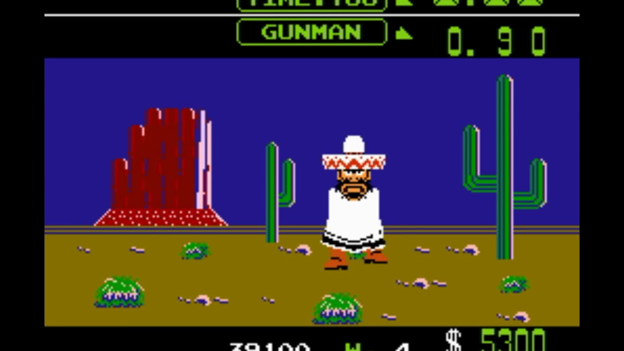 Wild Gunman (Nintendo/1984) Gameplay (Part 1) - YouTube