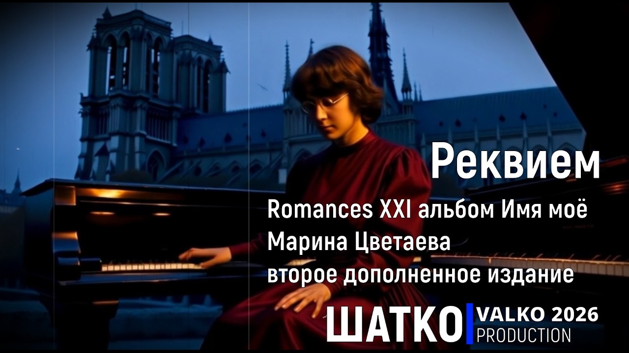 Реквием.  (М.Цветаева. 2026) Романсы XXI века, PCSV&VиА Шатко Valko