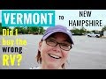 Vermont to New Hampshire Road Trip | Solo Female Traveler