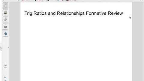 Trig Ratios Formative Review   Broadband
