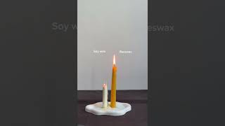 Soy wax vs Beeswax