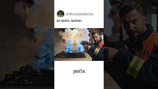 Yanan Yağa Su Döktüğünüzde Neden Bi̇r Bomba Gibi Patlar? 💣 İşte Şok Eden Bilimsel Gerçek