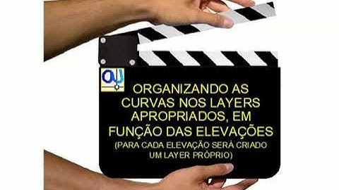 124. Toca os layers das curvas de nível, baseados em suas elevações