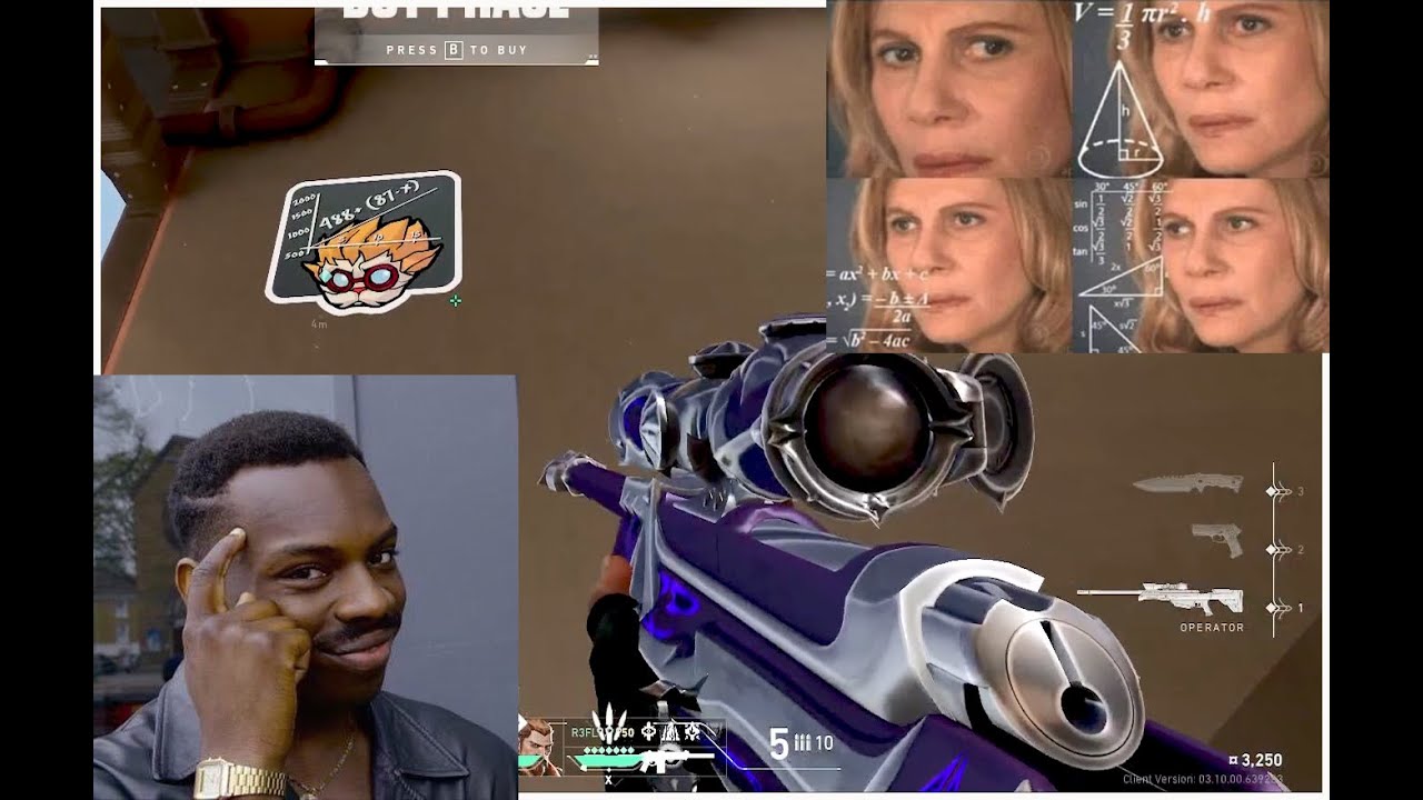 Solving Math in Valorant | Valorant funny - YouTube