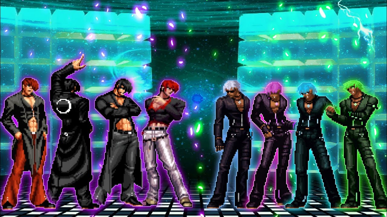 [KOF Mugen] Iori Team VS. YaSin Team