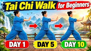 10‑Day Challenge: Lose 5kg & Belly Fat | Daily Tai Chi Walk for Beginners | Burn Belly Fat After 50