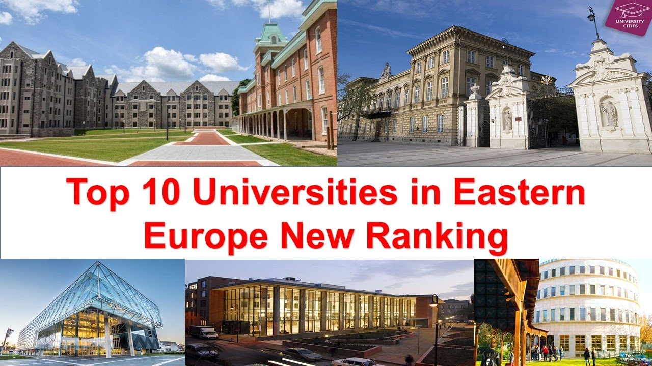 Top Universities in Eastern Europe New | Charles University Ranking YouTube