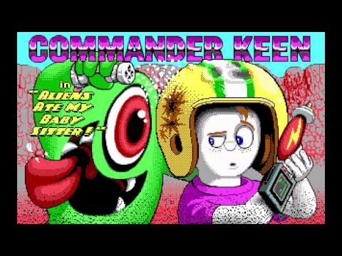 Longplay: Commander Keen 6 - Aliens Ate My Baby Sitter! (1991) [MS-DOS]