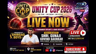🔴 LIVE NOW | UNITY CUP 2026 | Shirgao Boys Cricket Tournament | Goa Cricket Live | SP Sports Live screenshot 3