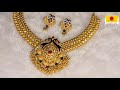 Soubhagya jewellers kolhapuri thushi necklace