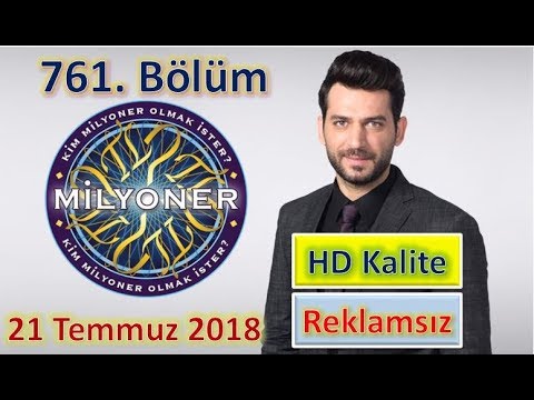 Kim Milyoner Olmak İster? 761. Bölüm | 21 Temmuz 2018 Cumartesi | HD Kalite ve Reklamsız TEK PARÇA