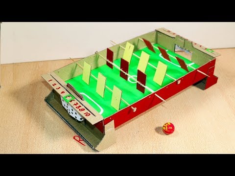 როგორ გავაკეთოთ მაგიდის ფეხბურთი კარდონისაგან