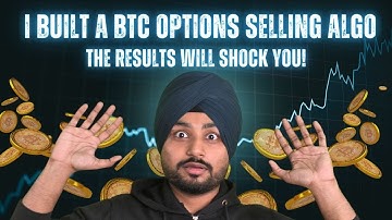 Crypto Options Selling Strategy Automated! Backtest → Forward Test → Algo Trade