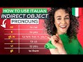How to use italian indirect object pronouns free pdf cheatsheet