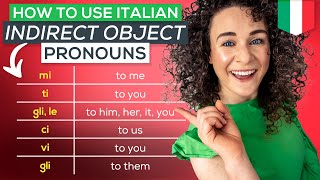 How to use Italian Indirect Object Pronouns (FREE PDF Cheat-Sheet📚)