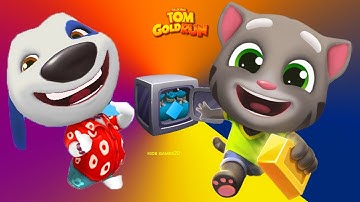 Talking TOm Gold Run Android Gameplay   Hawaii hank vs Talking Tom
