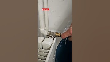 How to unblock your radiator valve#danfossvalve#unblockyourheating