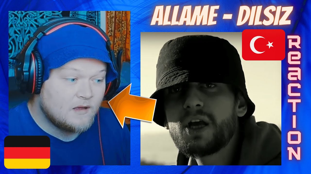GERMAN Rapper reacts | 🇹🇷 Allame - Dilsiz