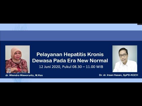 Pelayanan Hepatitis Kronis Dewasa di Era New Normal- Direktur P2PML & Dr. dr. Irsan Hasan, SpPD-KGEH