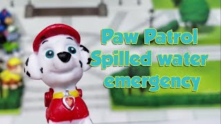 Paw Patrol - Spilled Water Emergency | Щенячий Патруль Борется С Водой!