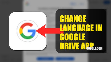 How To Change Language In Google Drive APP 2025
