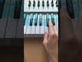 Clic Clic pan pan - Yanns -  Piano - Easy -Tutorial #shorts #youtube #youtubeshorts #2022 #viral