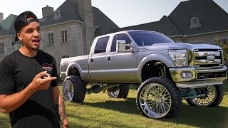 I put 20 000 Wheels on my Lifted F250 and it looks mint