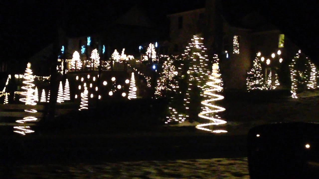 whispering woods erie pa light display YouTube