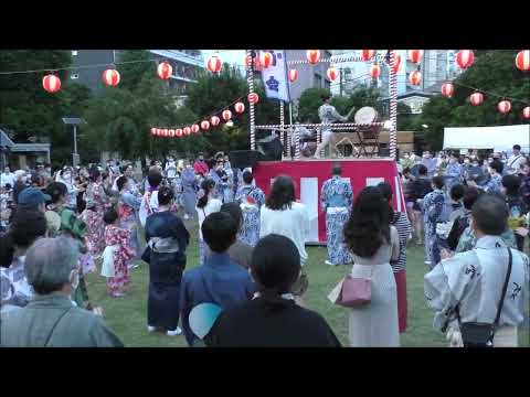 紅花摘み唄　2022年白金台どんぐり児童遊園盆踊り１８