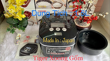 ✅Nồi Cơm Điện Cao Tần Tiger Xoong Gốm Áp Suất 2 Bi Nội Địa Nhật Bản Dung Tích 1.5L☎️📞:0862.16.15.15
