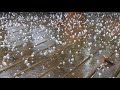 Sleep with Gentle Rain Sounds and Hail on the Porch | Relaxing Rain Sounds for Sleeping &amp; Insomnia