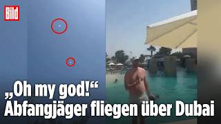 Nach Präventivschlag Gegen Iran Raketen Fliegen Über Urlaubs-Pool In Dubai