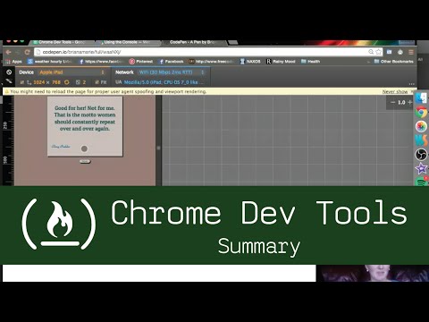 Chrome Dev Tools: Summary Tab