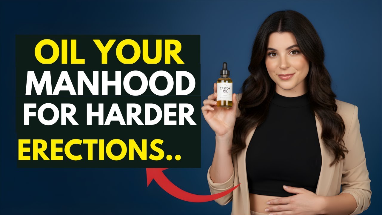 OLDER MEN: Apply This Oil Before Bed for Stronger Erections & Better Sleep