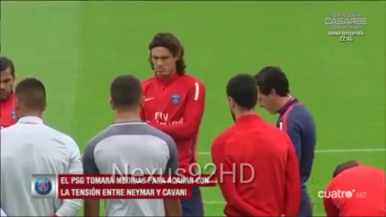 CAVANI REMAINS SHOOT FREE KICKS AND PENALTIES IN PSG DESPITE SPITE TO NEYMAR ANGRY