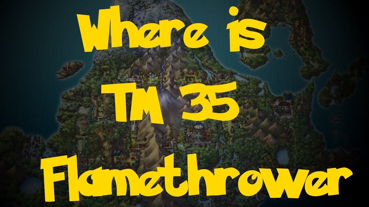 Where Is: TM 35 - Flamethrower (Location 2) (Pokemon Diamond/Pearl/Platinum)