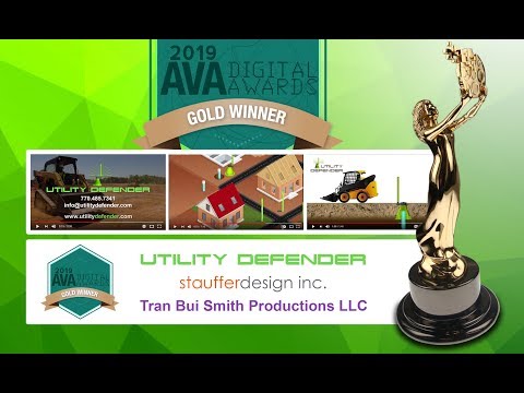 UTILITY DEFENDER wins GOLD AWARD at AVA Digital Awards 2019