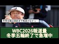 WBC2026報道量 冬季五輪終了で急増中
