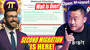 Wait is Over✅2nd Migration Is HERE!💯Pi Network Expands Mainnet Ecosystem🚀+Listing #PiCoinLatestNews