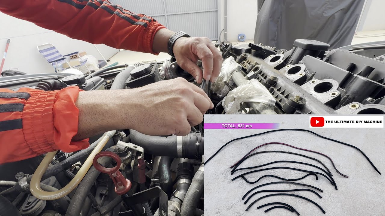 Vacuum System Service DIY - Replacing ALL 💩pipes (BMW 530d)