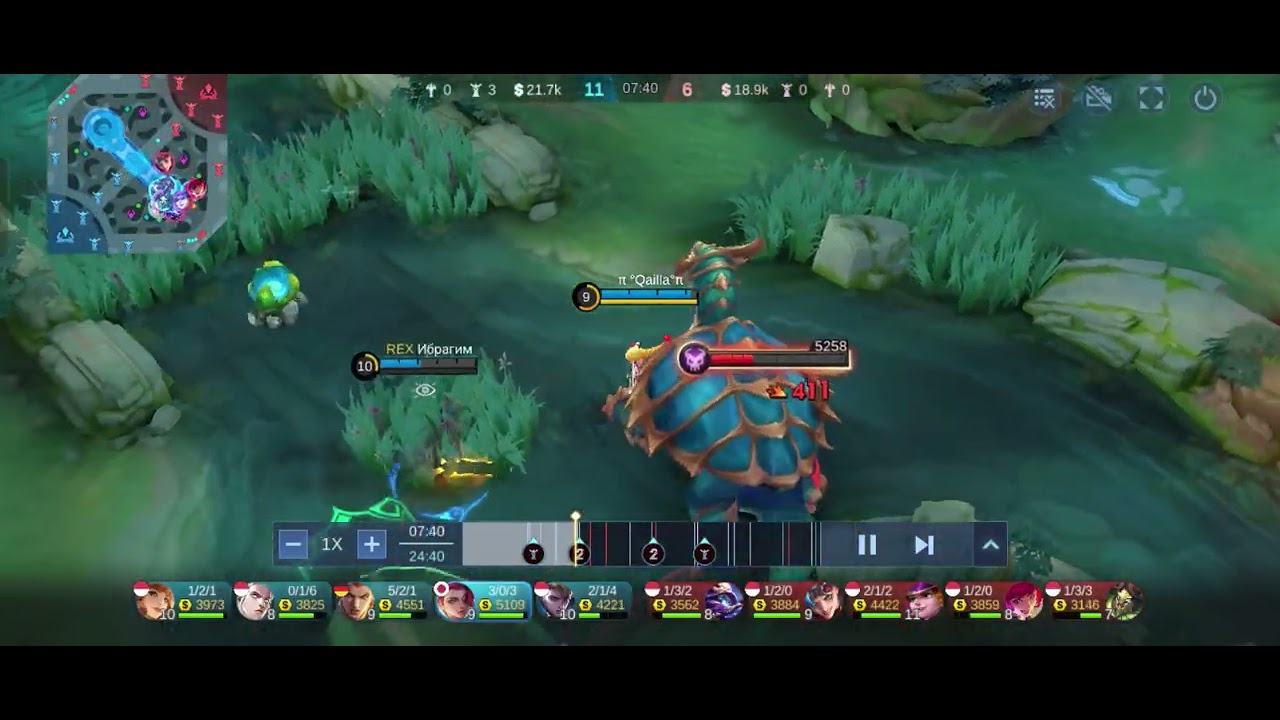 Gameplay Lesley pemula 