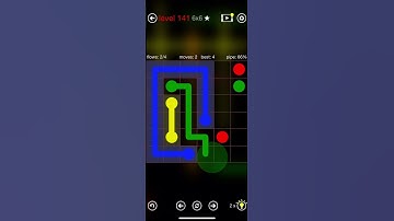 Flow Free - Manias - 6x6 Mania - Level 141